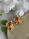 Aretes Golden Cabbage