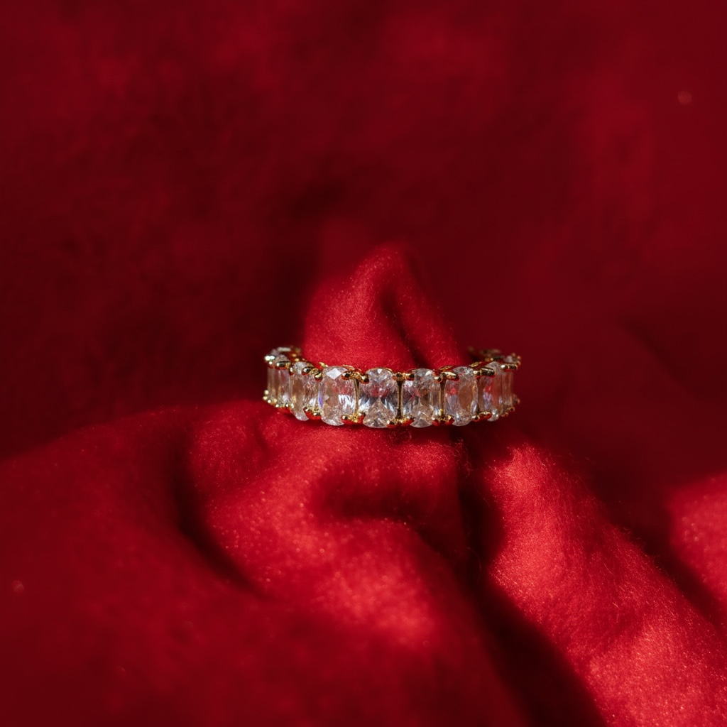 Anillo Ajustable Churumbela Cristal