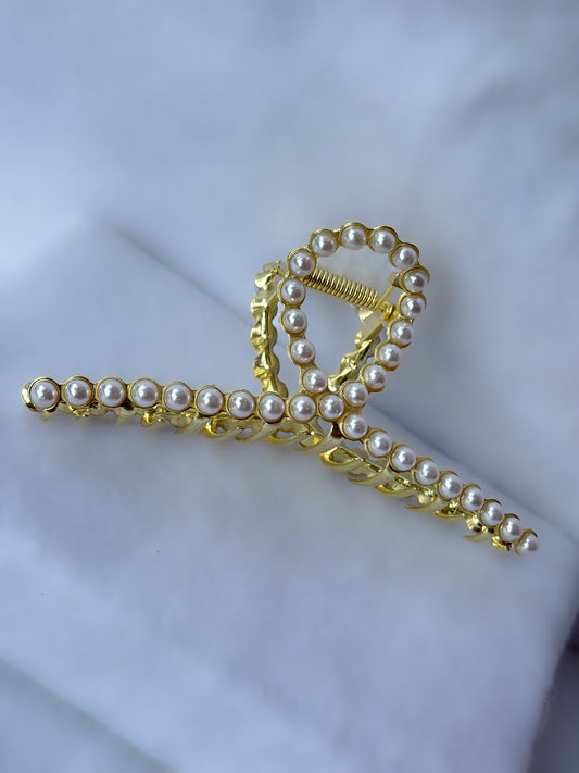 Pinza Perla Dorada