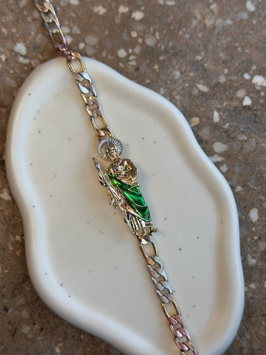 Pulsera Esclava San Judas 25cm x 5mm