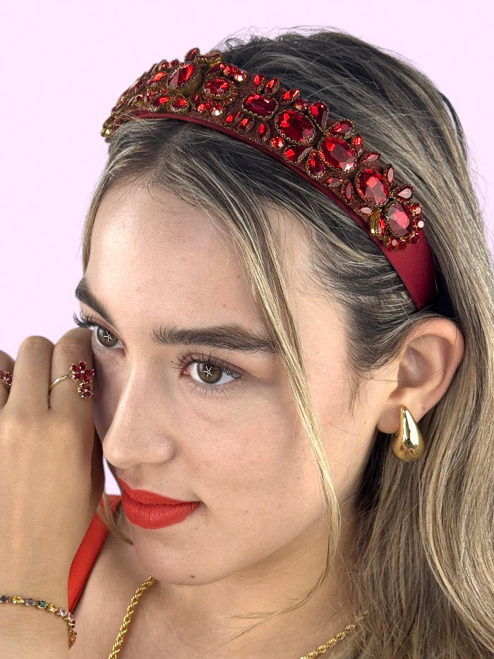 Diadema Rubí Roja