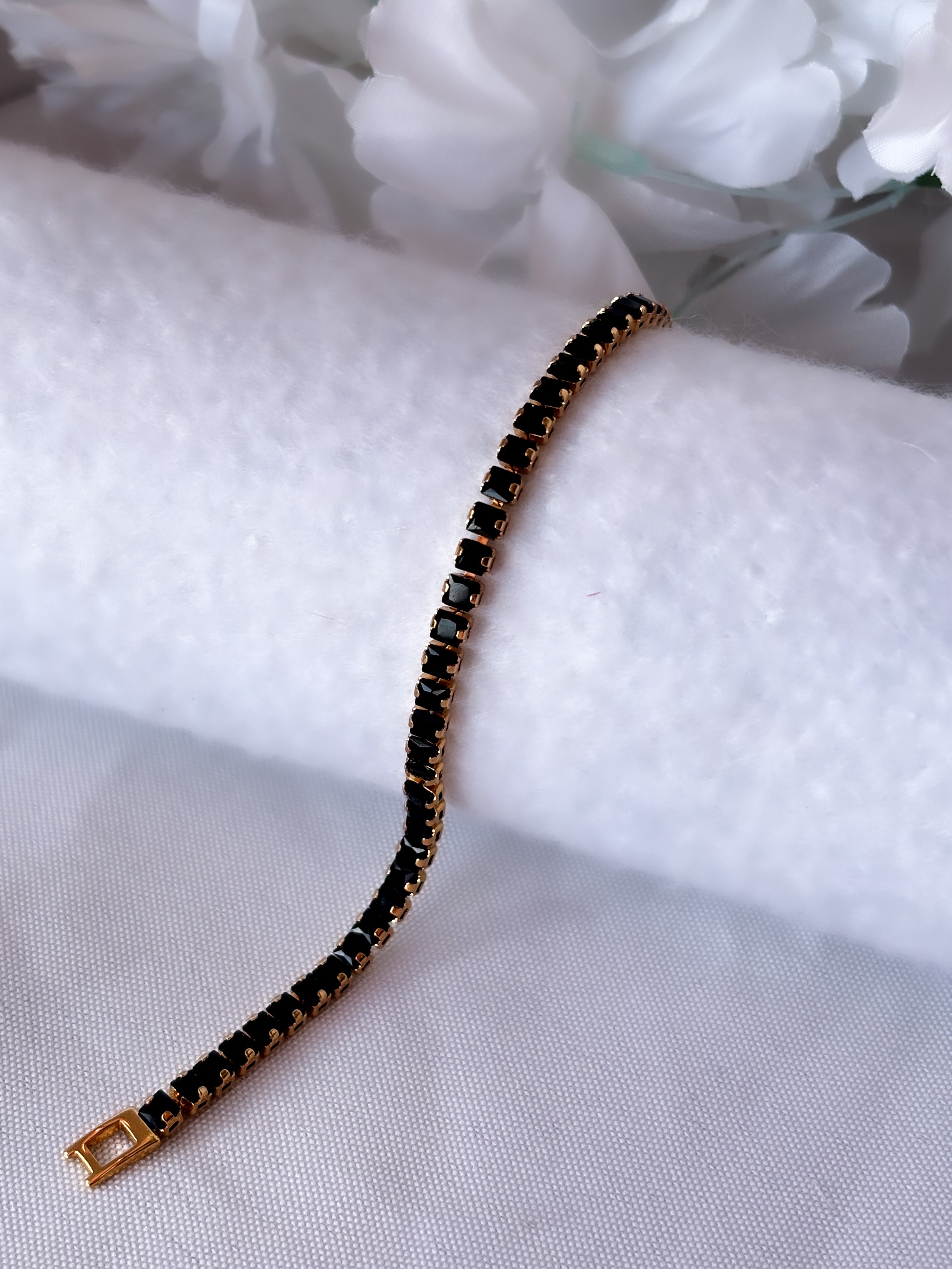 Pulsera Coral Negra
