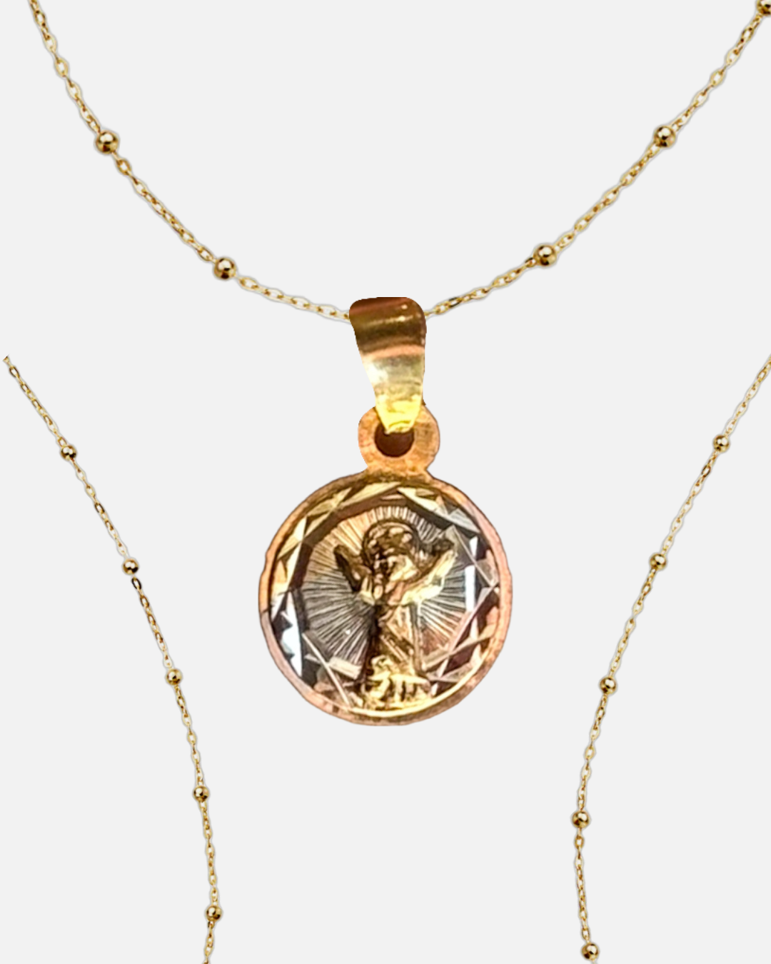 Collar Divino Niño Circular 3 Oros