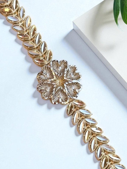 Pulsera Flor de Amor 3 Oros