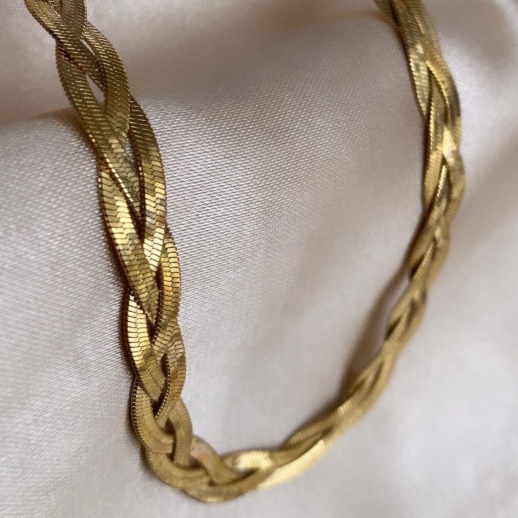 Collar Gargantilla Trenzada Dorothea
