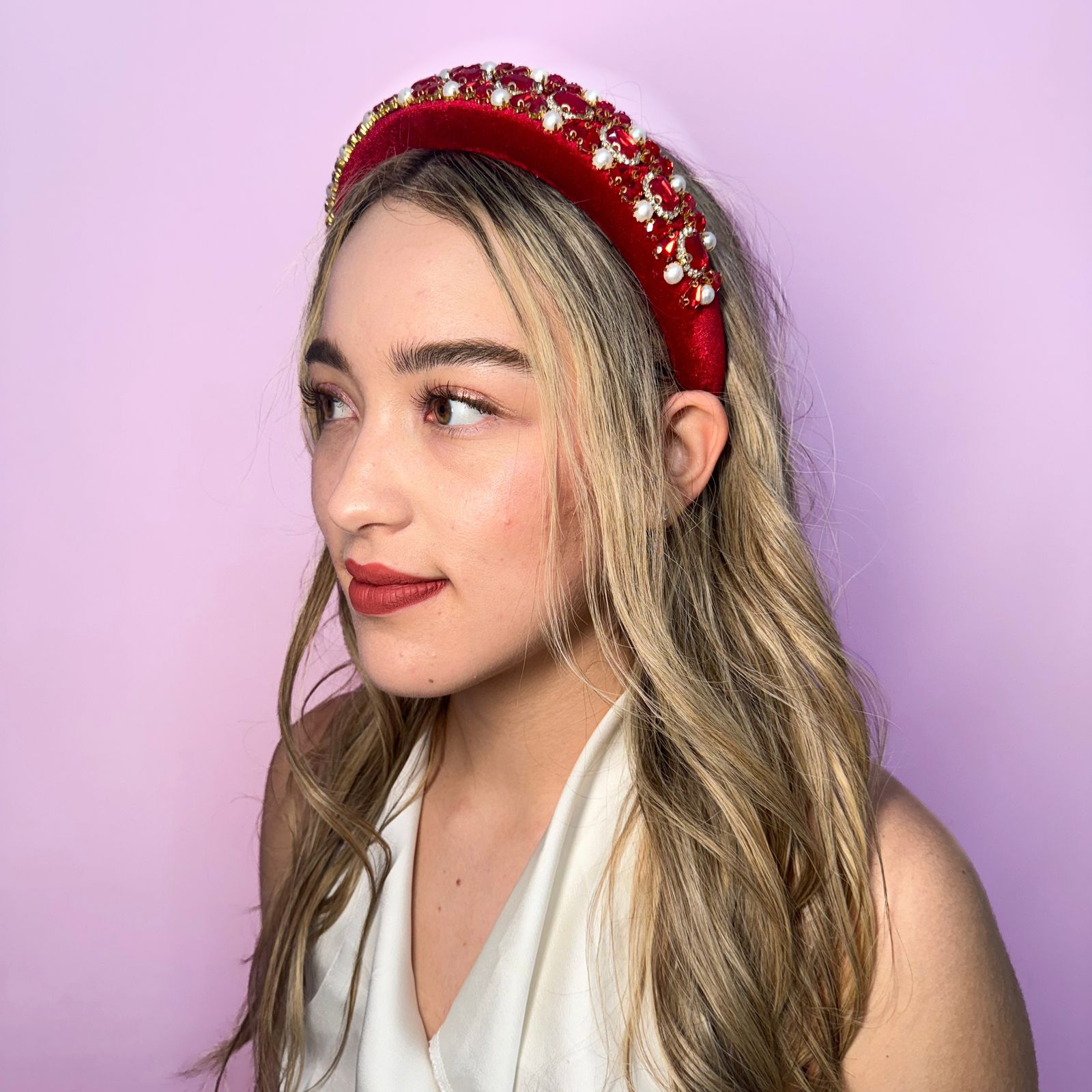 Diadema Rafaella Roja