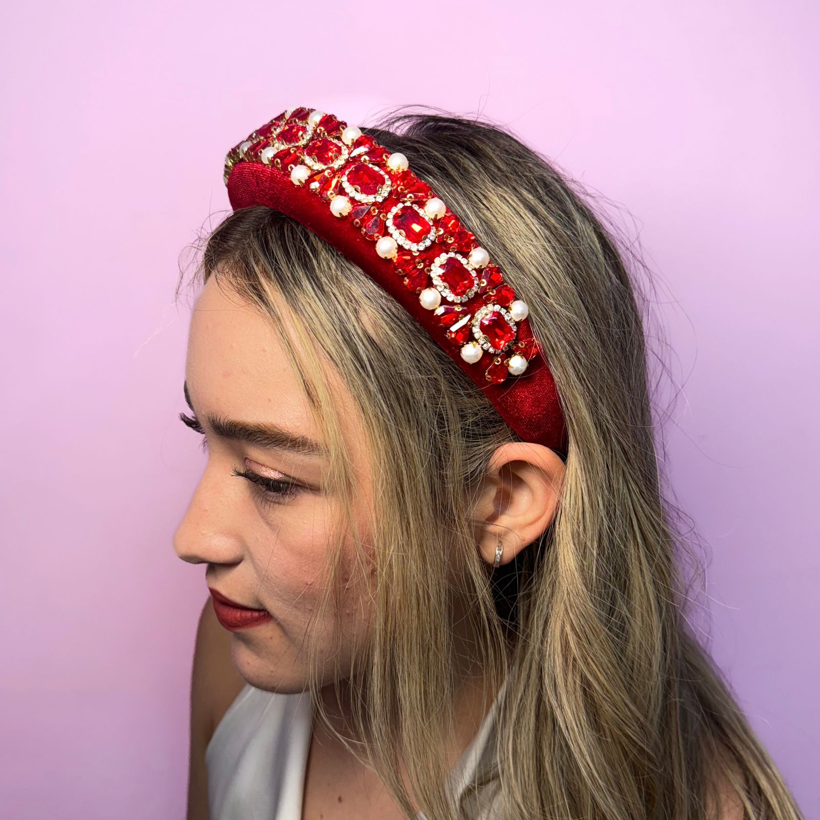 Diadema Rafaella Roja