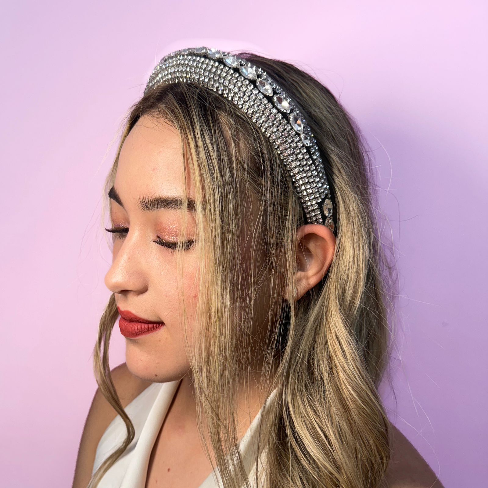 Diadema Miranda Plata