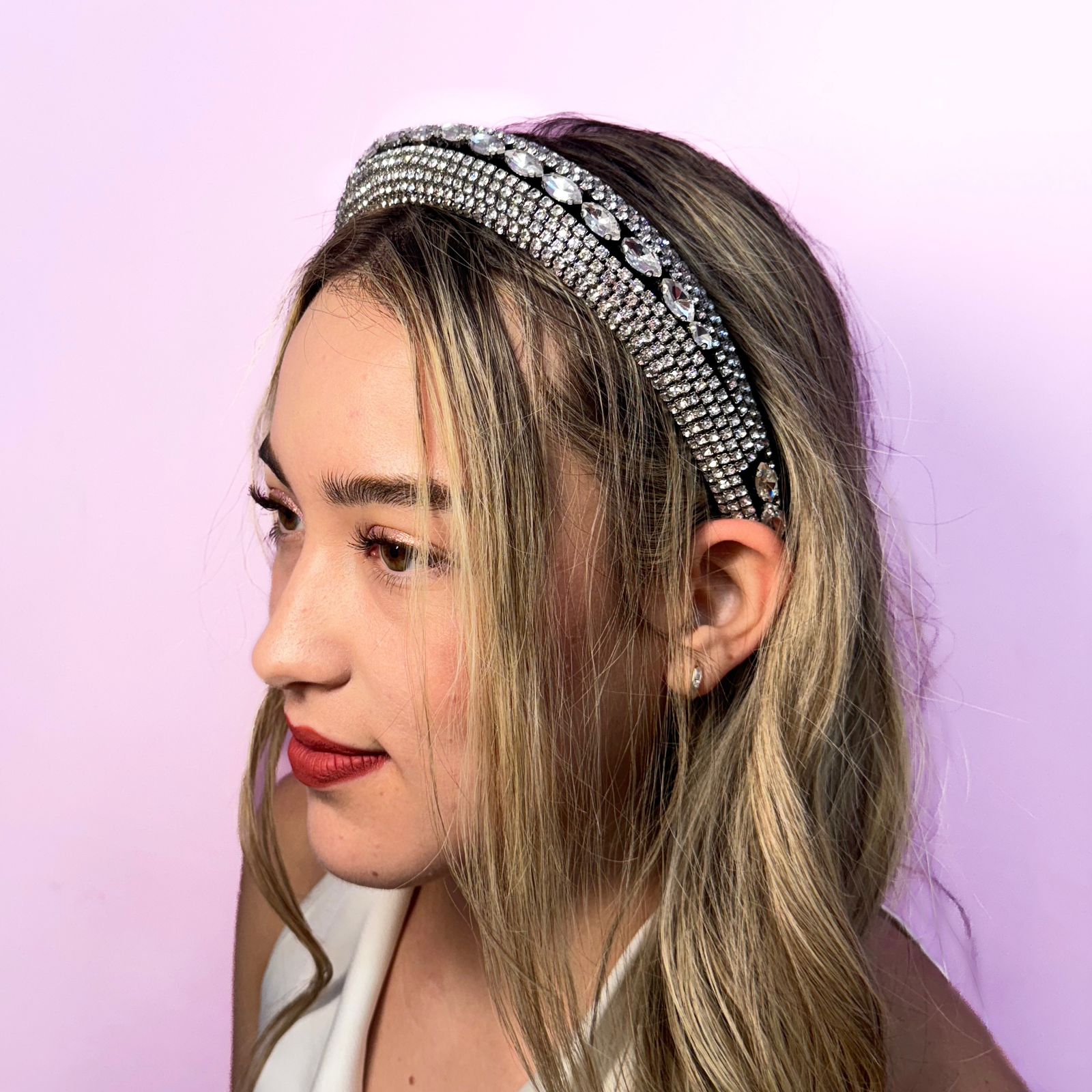 Diadema Miranda Plata