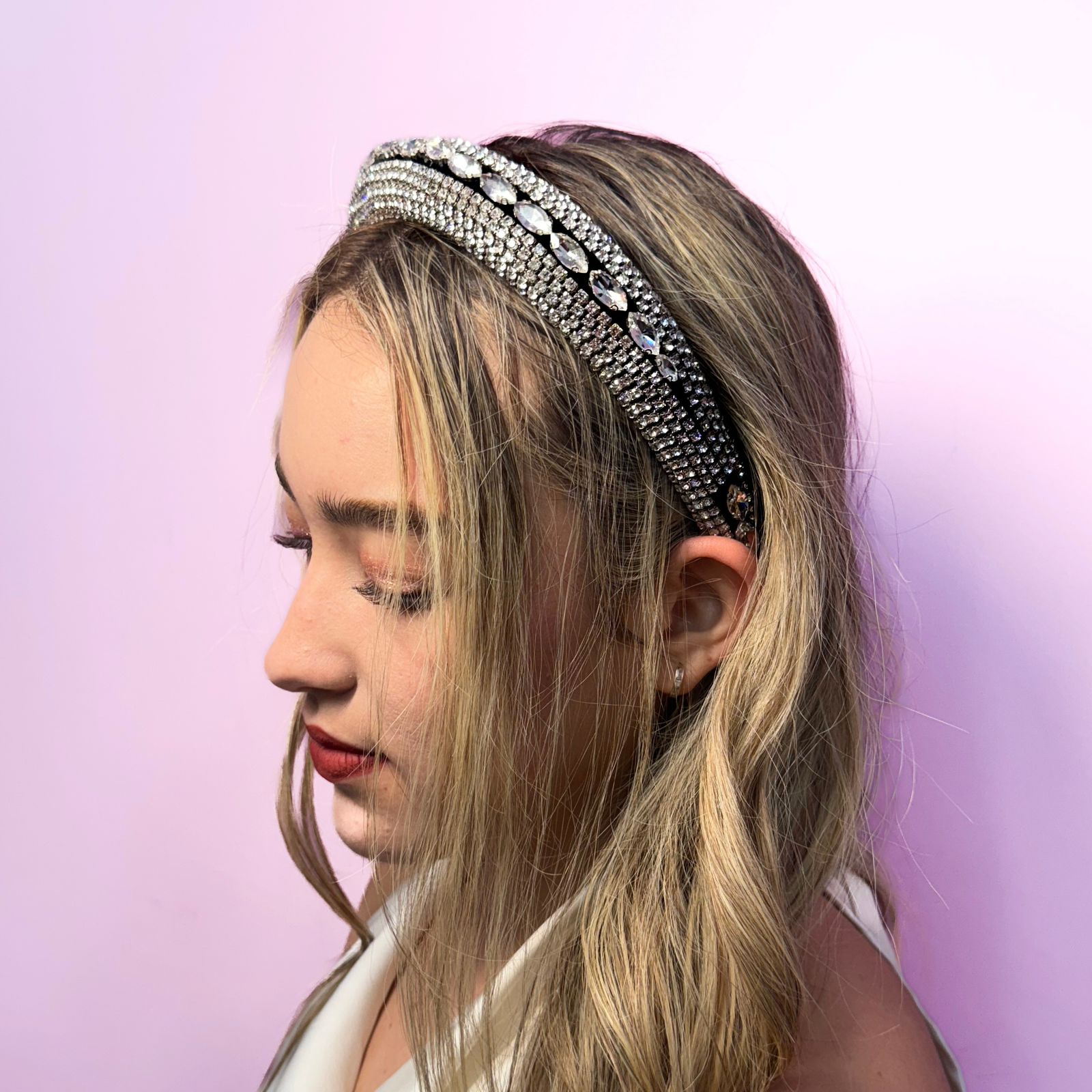 Diadema Miranda Plata