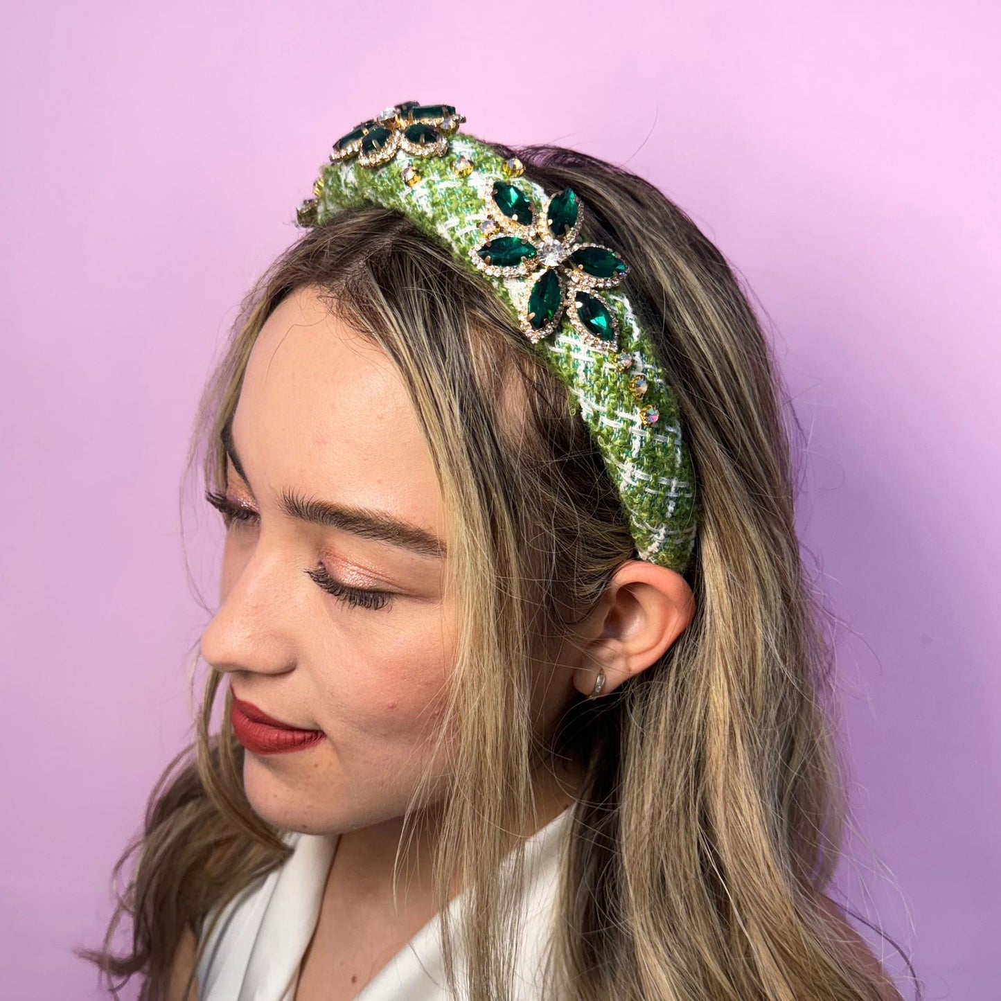 Diadema Molly Verde