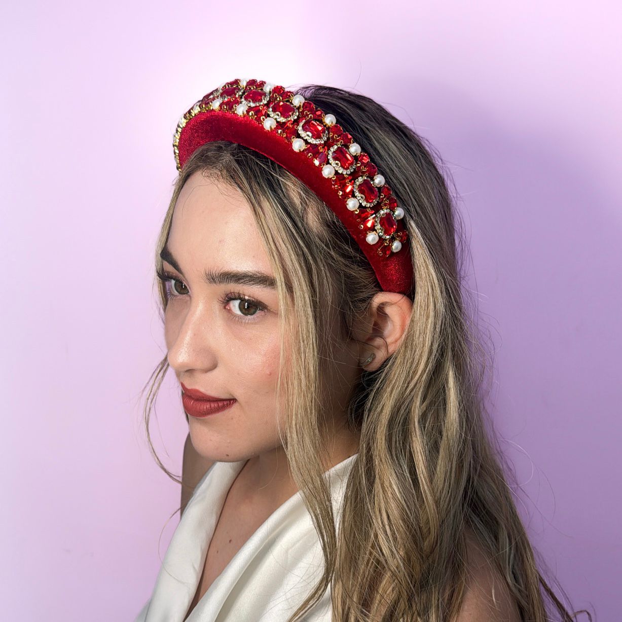 Diadema Rafaella Roja