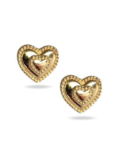 Broqueles Corazón de Caramelo