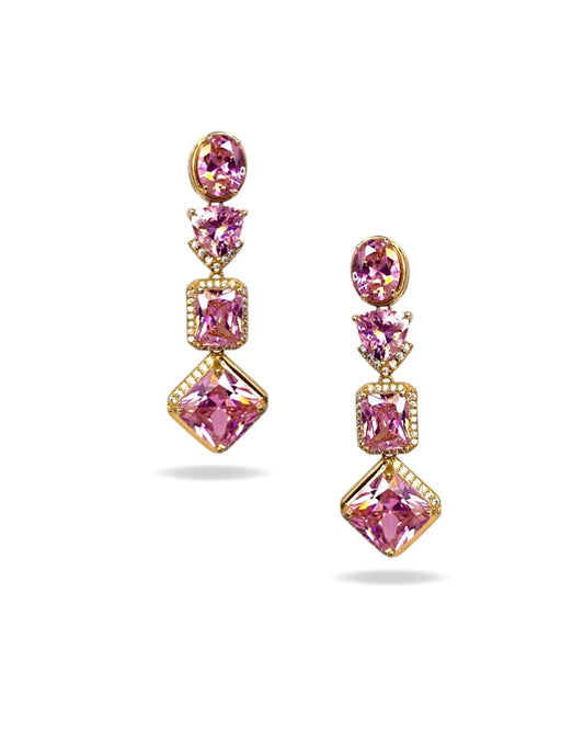 Aretes Delirio Rosa