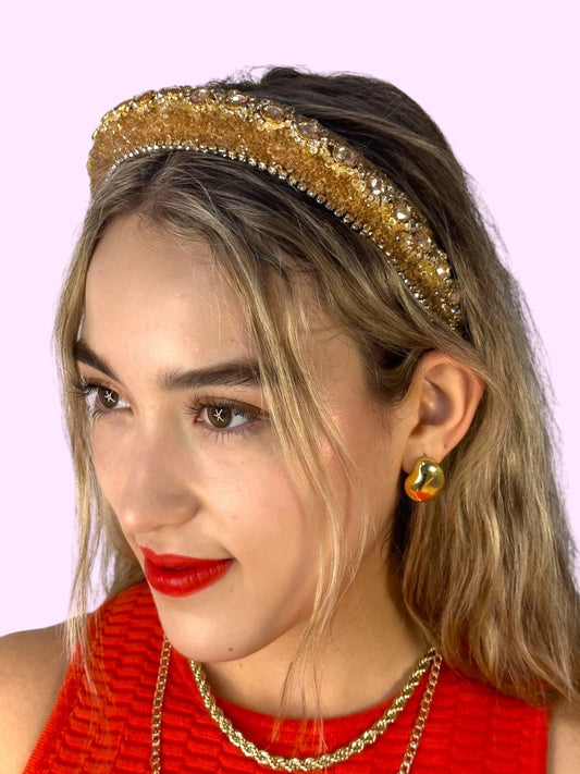 Diadema Ariel Dorada