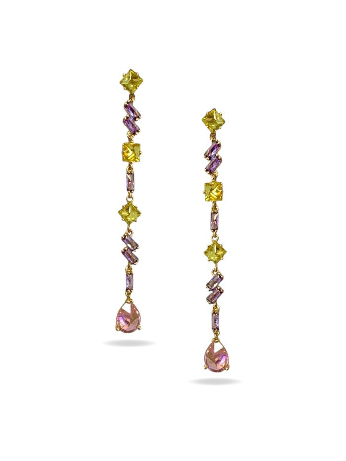 Aretes Pétalos Primaverales