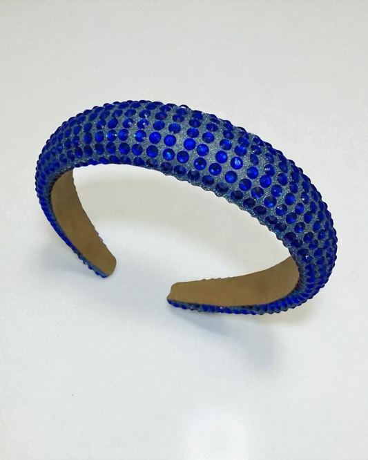 Diadema Belinda Azul Rey