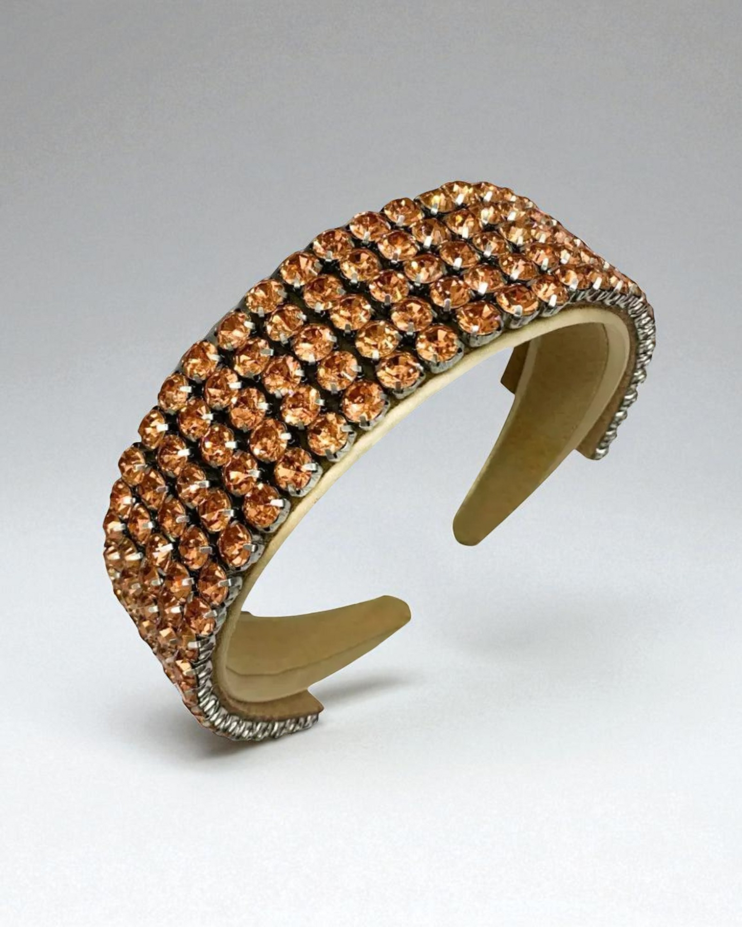 Diadema Briseida Oro Rosa