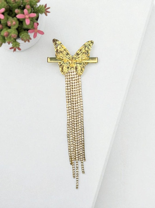 Broche Mariposa Dorada