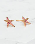 Broqueles Chispa Rosa
