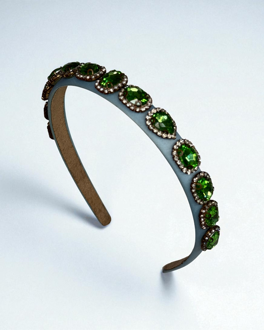 Diadema Leonor Verde