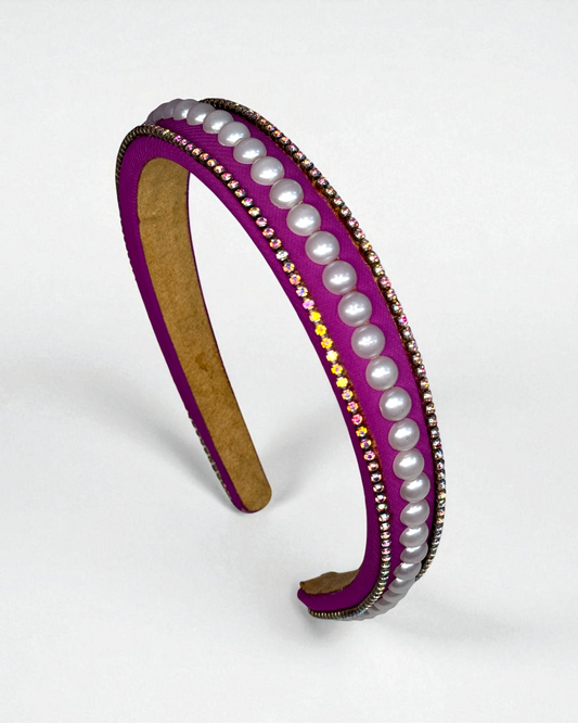 Diadema Edna Morada