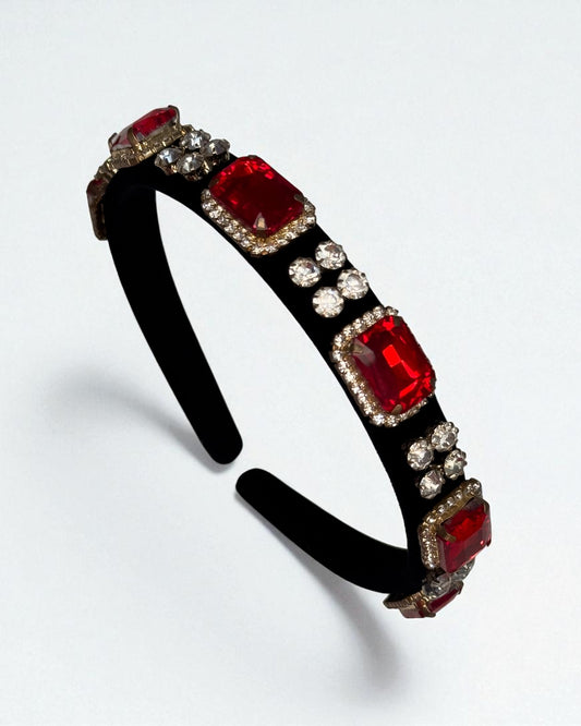Diadema Silvana Roja