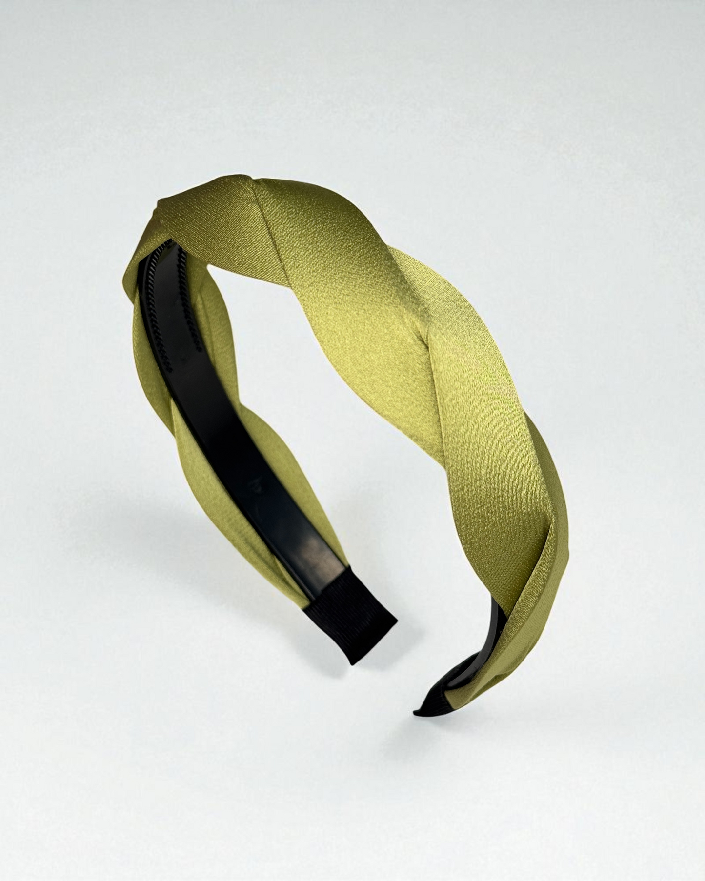 Diadema Básica Trenzada Verde