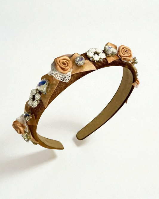 Diadema Coraline Café