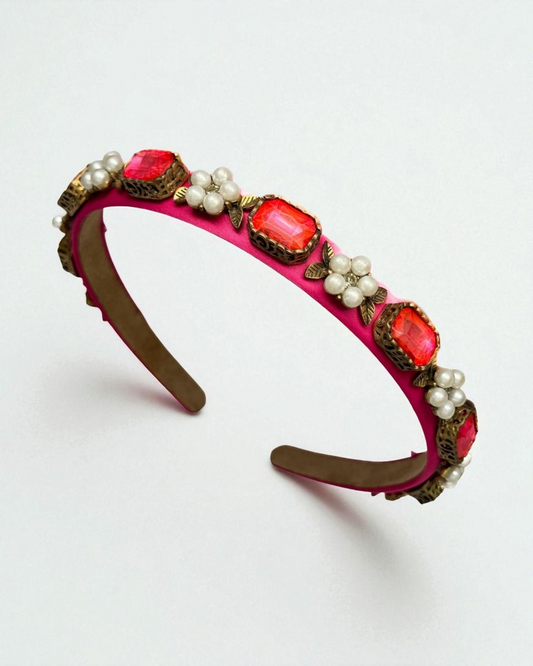 Diadema Julia Fucsia