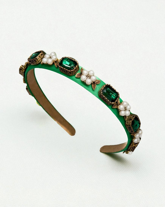 Diadema Julia Verde