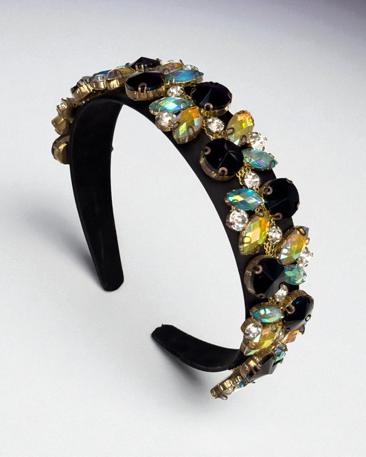 Diadema Odette Negra