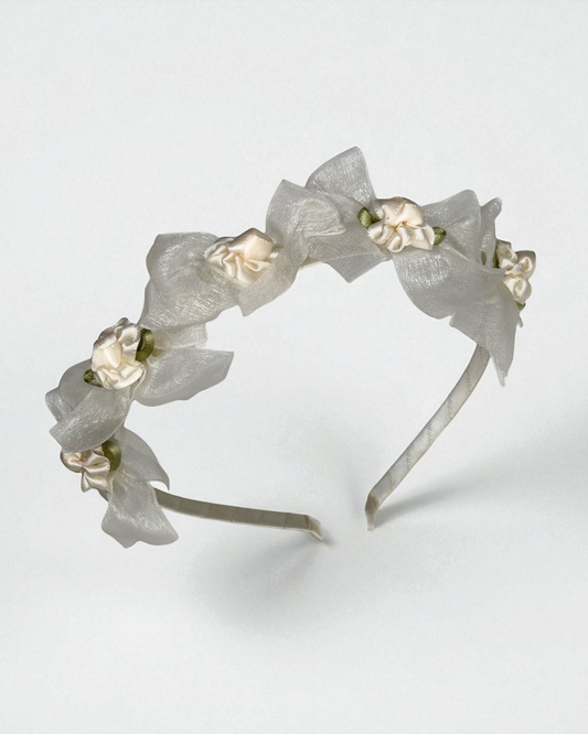 Diadema Paloma Blanca
