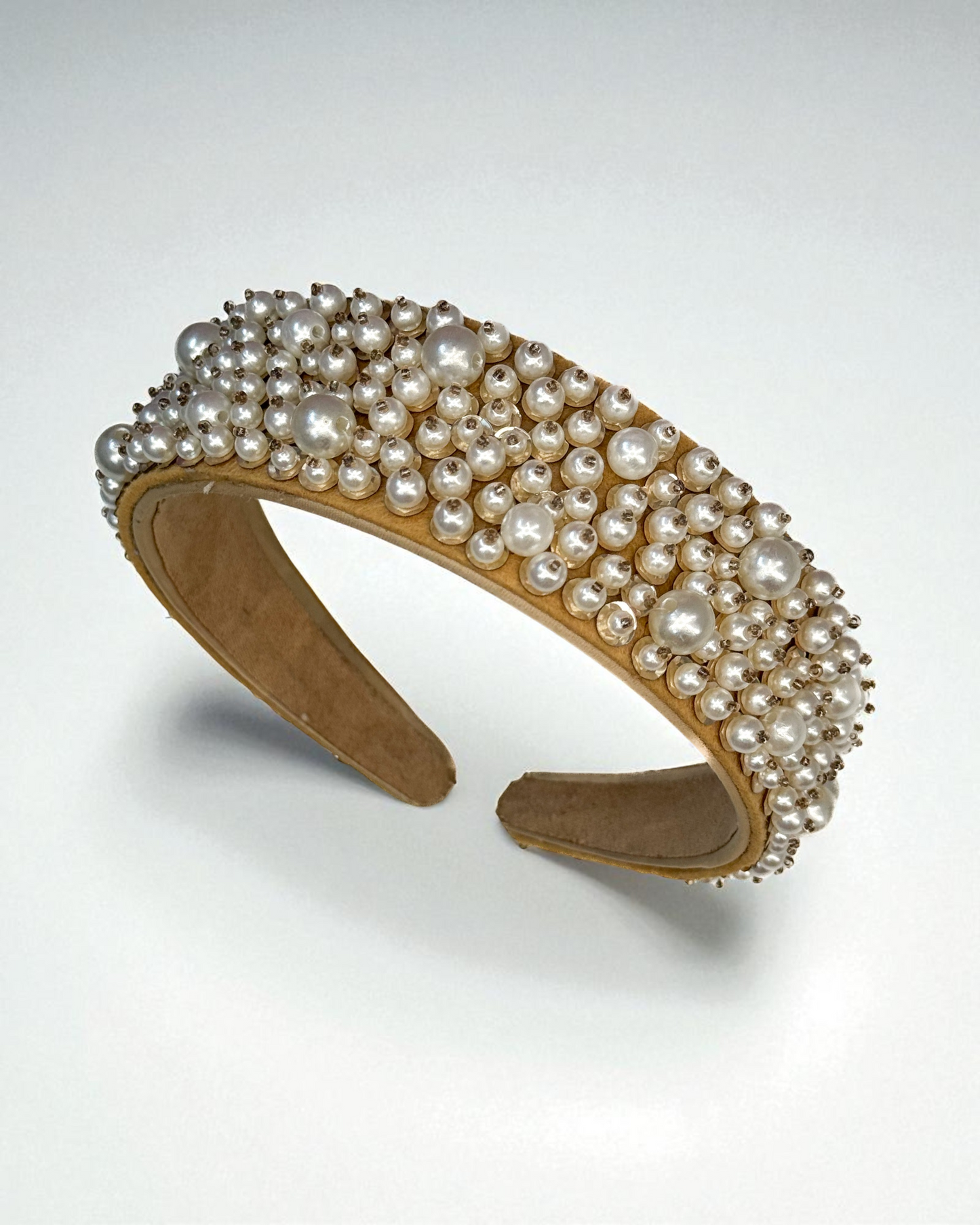 Diadema Liliana Beige