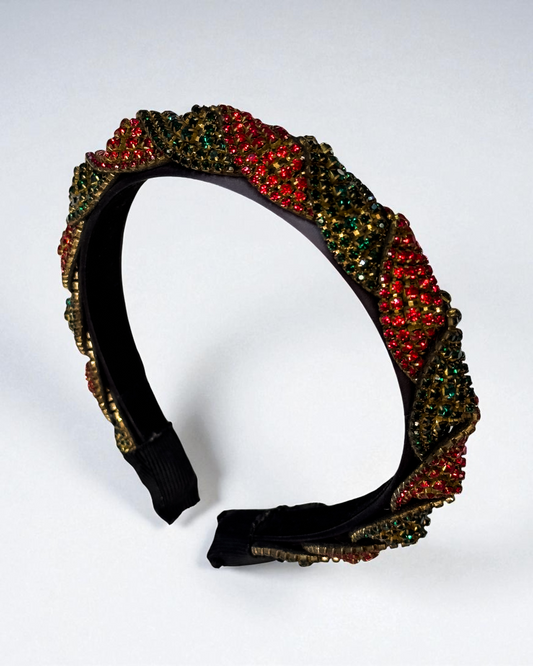 Diadema Chloe Carmesí