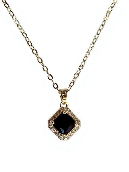 Collar de Rombo Negro